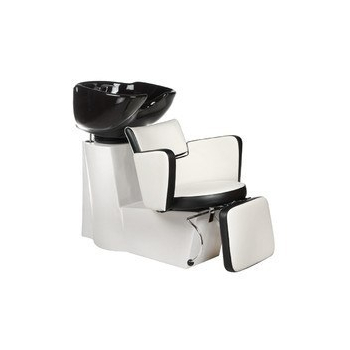 Myjnia fryzjerska LUIGI BR-3542 biało-czarna   Tanio!